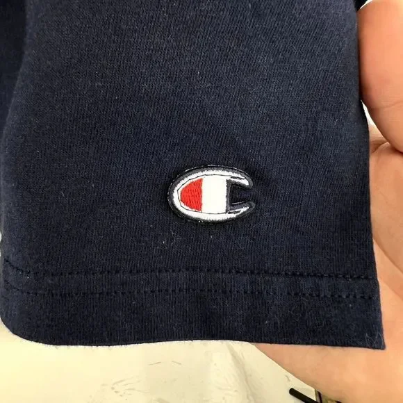NWT Vintage 90s Champion Mens Sz XXL Jersey Short Navy Blue Athletic Shorts - Picture 2 of 8